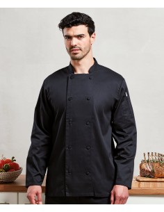 P-PR903-Chefs Long Sleeve Coolchecker® Jacket 2